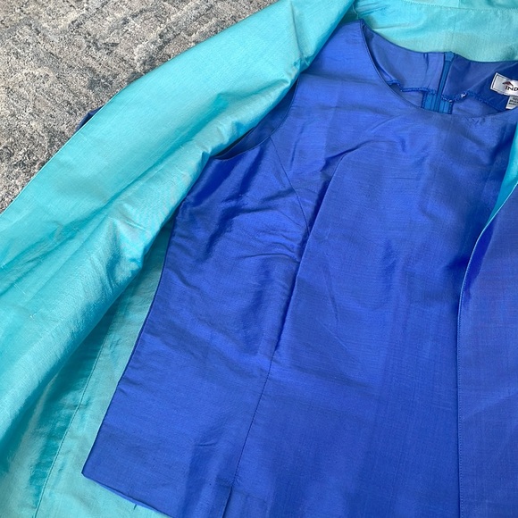Indo-Chic Silk Dress Top & Jacket - Picture 4 of 12